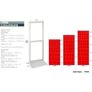 Telaio S514 con base vuoto